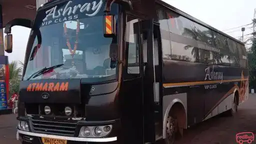 Ashray Travels Bus-Front Image
