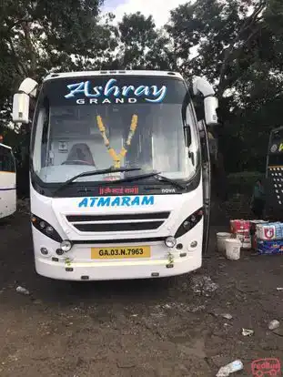 Ashray Travels Bus-Front Image