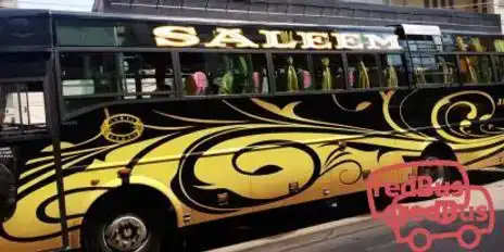 Saleem  Travels Bus-Side Image