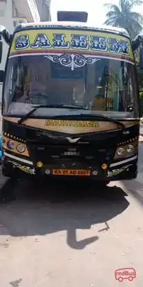 Saleem Travels Bus-Front Image