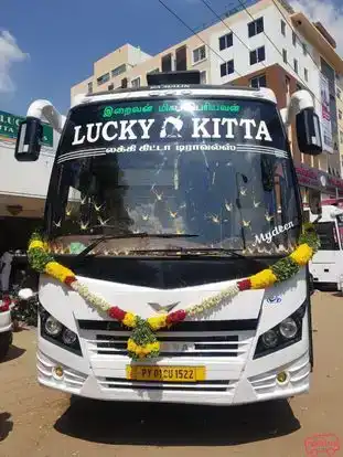 Lucky travels (lucky kitta) Bus-Front Image