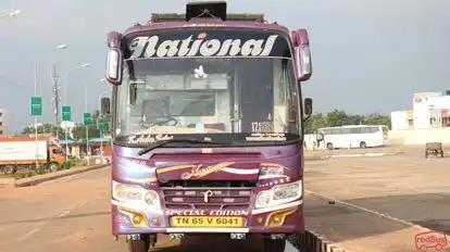 National Travels Madurai Bus-Front Image