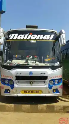 National Travels Madurai Bus-Front Image