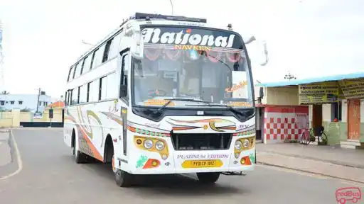 National Travels Madurai Bus-Front Image