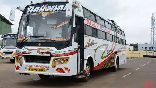 National Travels Madurai Bus-Front Image