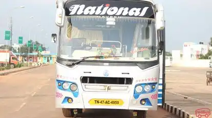 National Travels Madurai Bus-Front Image