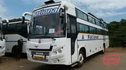 National Travels,Goa Bus-Front Image