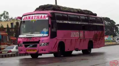 Janatha  Travels  Bus-Front Image