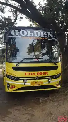 Golden Travels Bus-Front Image