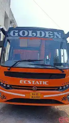 Golden Travels Bus-Front Image