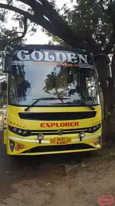 Golden Travels Bus-Front Image