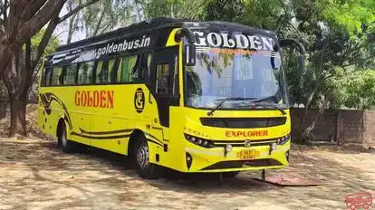 Golden Travels Bus-Side Image