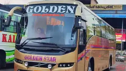 Golden Travels Bus-Front Image