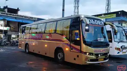 Golden Travels Bus-Side Image