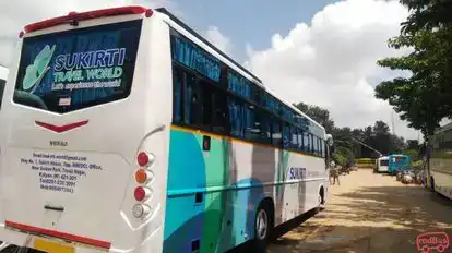 Sukirti Travel World Bus-Side Image