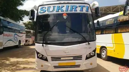 Sukirti Tourist Bus-Front Image