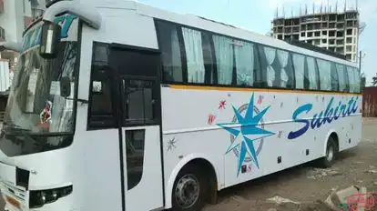 Sukirti Travel World Bus-Side Image