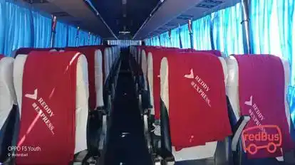 Reddy Express Tours And Travels Bus-Seats layout Image