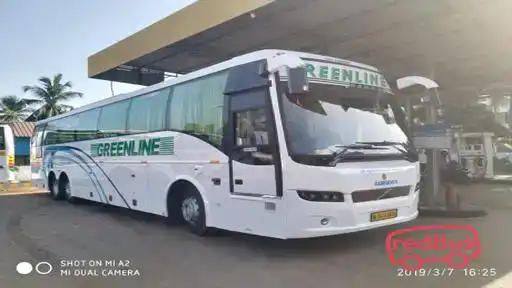 Greenline  kerala Bus-Front Image