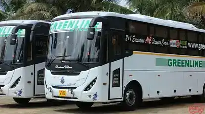 Greenline  kerala Bus-Front Image