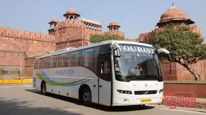 Harisons  Travels Bus-Front Image