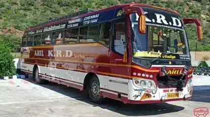 AHIL K.R.D  Travels Bus-Side Image