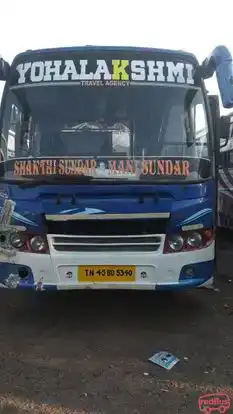 Yohalakshmi  Travel Agency Bus-Front Image