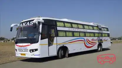 Akash Travels Jalgaon Bus-Side Image