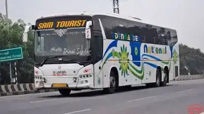 Sam  Tourist Bus-Front Image