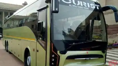 Falcon Tour And Travels Bus-Front Image