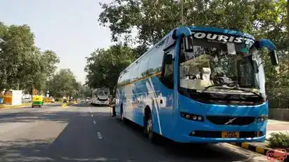 Falcon Tour And Travels Bus-Front Image