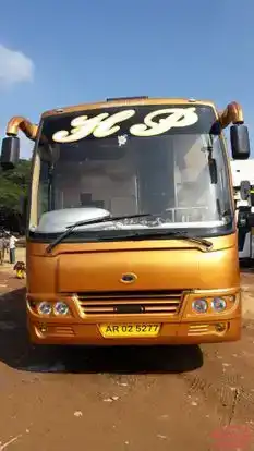H.P. Travels Bus-Front Image