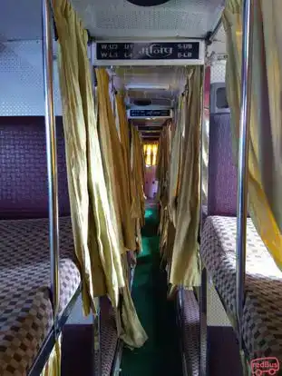 Manish Travels Bus-Seats layout Image