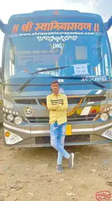 Shree Swaminarayan Tours Bus-Front Image