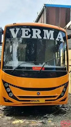 Verma Travels. Bus-Front Image