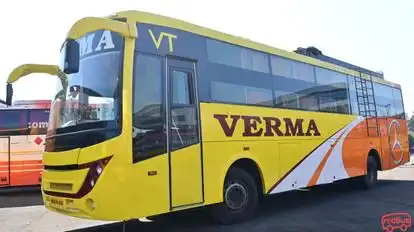 Verma Travels. Bus-Side Image