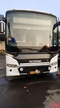 Verma Travels. Bus-Front Image