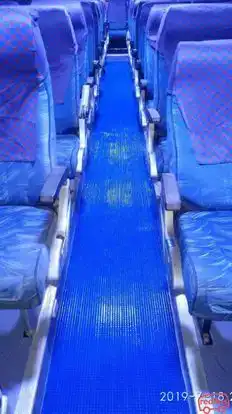 H.k. travels Bus-Seats layout Image