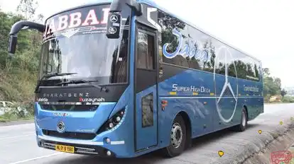 Jabbar  Travels Bus-Front Image