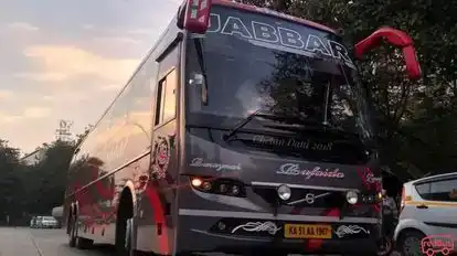 Jabbar Travels Bus-Front Image