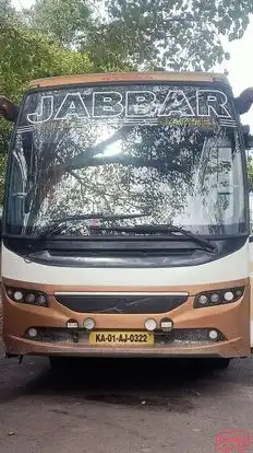 Jabbar  Travels Bus-Front Image