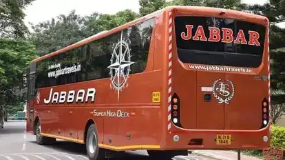 Jabbar Travels Bus-Side Image