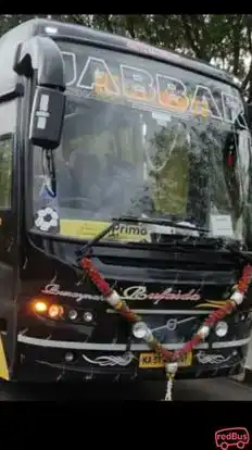 Jabbar  Travels Bus-Front Image