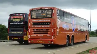 Jabbar  Travels Bus-Side Image