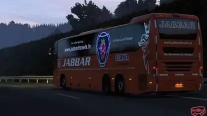 Jabbar  Travels Bus-Side Image