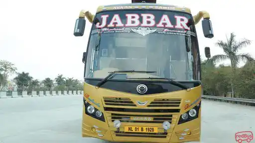 Jabbar  Travels Bus-Front Image