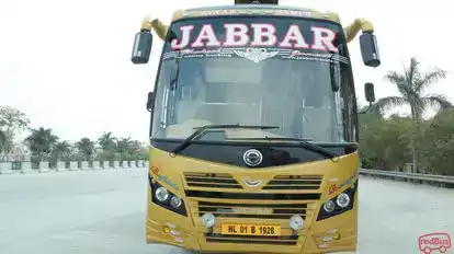 Jabbar  Travels Bus-Front Image