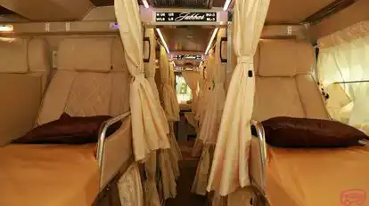 Jabbar  Travels Bus-Seats layout Image