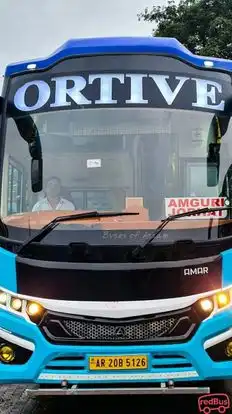 Ortive Travels Bus-Front Image