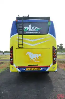 NBS Travels Bus-Seats layout Image